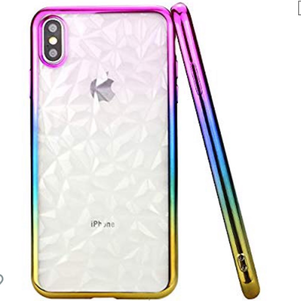 💜iPhone XR purple gradient phone case - Picture 3 of 8